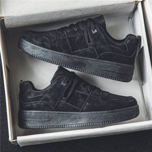 Retro Mens Sneakers Worn-In Look Canvas Shoes Graffiti Design Low Top Casual Board Shoes Youth Fashion Winter Season