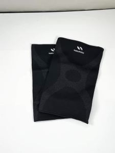 RGGMQQ 1Pair Plus Size Knee Compression Sleeve for Men and Women Knee Support Brace for Running and Work out S-4XL