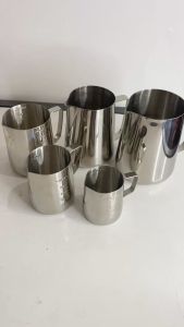 Ca đánh sữa inox (có vạch chia) 350ml - 550ml - 900ml-1.5L- 2L