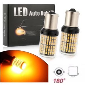 12Volt - 24Volt Lampu Sen Bemper Mundur Kaki 1 Dajal 114 SMD Lampu Mobil Truk Bus