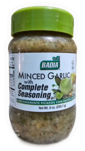 Badia Minced Garlic with Complete Seasoning 226g