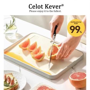 Antibacterial Double Sided Non-slip Cutting Board
