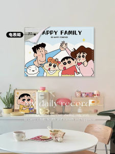 Tranh Trang Trí Hộp Đồng Hồ Điện Doremon Magic Sticker Che Khóa Túi Vải Sáng Tạo Trang Trí Nhà Phong Cách Tươi Mới Sang Trọng