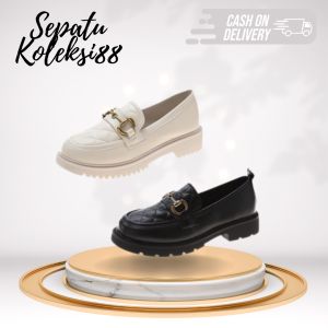 Sepatu Wedges Platform Wanita Premium 246 Sepatukoleksi