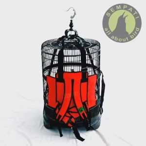 SEMPATI Tas Gendong Sangkar Multifungsi Super Premium Sempati Tas Sangkar Burung Kotak Murai Lovebird Cucak Ijo Merpati Tas Untulan Tas Ransel Gendongan Kandang Burung Love Bird Kenari Tas Sangkar Burung Kapsul