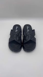 Seven Star 2327-3 Sandal Wanita Selop Hak Tebal Kekinian / Sandal Karet Korean Style Trendy Ukuran 37-40