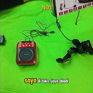 N01 SPEAKER MULTI FUNGSI MIC MIK PEREKAM AUDIO BLUETOOTH USB FREE PLAY RADIO SD CARD BT BLUETUT CAS