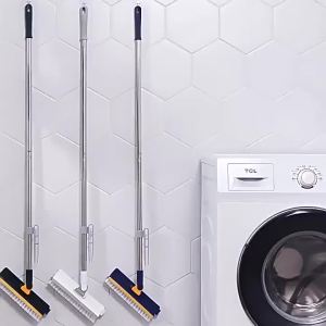 5 in 1 Cleaning Brush Cleaner Brush for Cleaning Bathroom Brush with Long Handle Rotating Floor Brush Crevice Brush