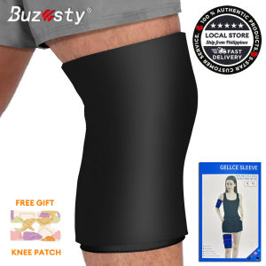 Buzesty Knee Ice Pack Wrap Compression Sleeve for Injuries Reusable Gel Cold Packs Brace for Elbow Ankle & Calf - Flexible Cold Wrap Recovery for Meniscus ACL MCL Pain Relief