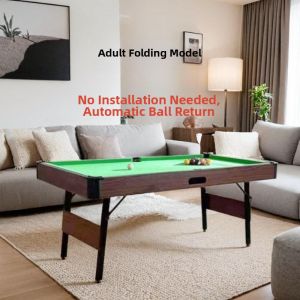 MEISITEKEKE | Folding 2-in-1 Table Tennis and Billiards Table