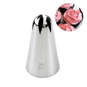 Cake Decorating Set Large Piping Tips Kit 5Pcs Professional Stainless Steel Nozzles for Fondant Flower Art