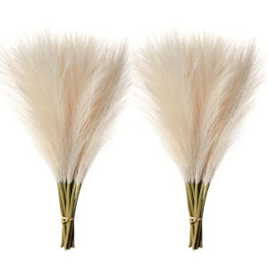 1 Piece Artificial Flowers Pampas Grass Bouquet for Home Decor Fake Plant Garden Wedding Marriage Decoration Outdoor Vase Decor