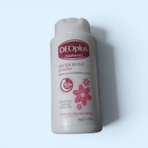 DEOplus Natural Deodorant Powder Underarm & Foot All Day Protection BUY1 TAKE1 40g & 80g