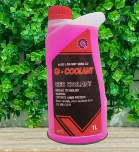 NƯỚC LÀM MÁT ĐỘNG CƠ MÀU ĐỎ( Q-COOLANT RED COOLANT) 1L