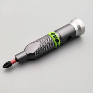 New 2025 Precision Aluminum Alloy Handle for Shank 1/4" Bits Comfortable Mini ScrewDriver 6.35mm Holder Repair Open Tools