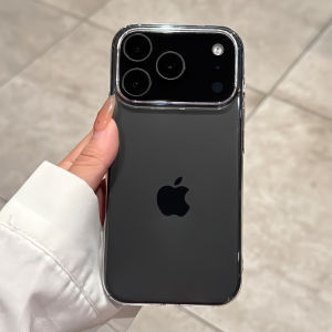 เคสโทรศัพท์บางเฉียบสำหรับ Apple 17 pro Max แบบโปร่งใส ป้องกันการตกหล่น ดีไซน์เรียบง่าย สำหรับผู้หญิง เคสโทรศัพท์แบบครอบเต็ม