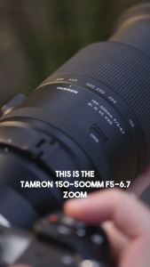 [Fujifilm X] Tamron 150-500mm F5-6.7 Di III VXD Lens [A057X] | Tamron Singapore Warranty