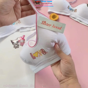 🎀 Áo Lót Học Sinh Cotton Mềm Áo ngực Sisterhood 6233 – Cúp A siêu dễ thương cực kỳ êm ái 💖
