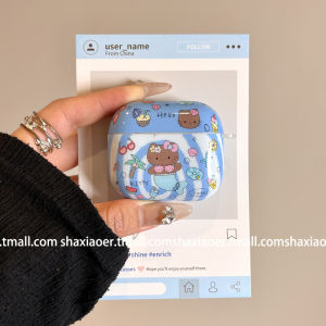 เคสป้องกัน Airpods pro 3 รุ่นใหม่ 4 ชั้น ปกป้องไร้สาย Bluetooth น่ารัก ดีไซน์สัตว์ประทับใจ ปกป้อง Airpods pro 2 รุ่นที่ 2 ของ Apple