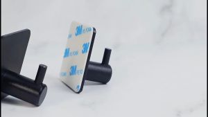 FinDee ตะขอสแตนเลส ตะขอติดผนัง ตะขอ 3M ไม่ต้องเจาะ  hook up