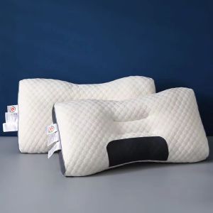 หมอน 48x74 สุขภาพ หมอนสูง ไส้แกน รองรับคอ ต้านเชื้อแบค ซักได้ หนังแสดง หอพัก สำหรับบ้าน 1 ใบ