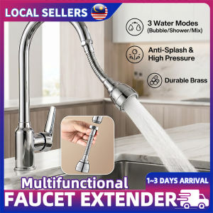 Upgraded 360° Flexible High-Flow Water-Saving Sink Tap Aerator Universal 22mm Faucet Adapter Kitchen Tap Head