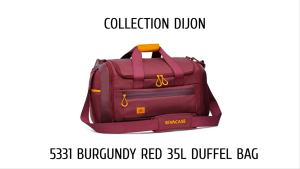 5331 - Rivacase 35L Duffle Bag (Black / Blue)