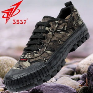3537 Mens Work Boots Anti-Odor Wear-Resistant Outdoor Training Shoes Low Cut Casual Footwear for Labor And Camping