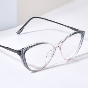 NIANZHEN แว่นตาแว่นตาสไตล์วินเทจวินเทจผู้ชายสำหรับผู้หญิง2025ใหม่แว่นตาดีไซน์แบรนด์ตาแมว3013กรอบแว่นตาโลหะ TR90