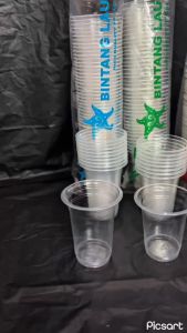 GELAS PLASTIK BINTANG LAUT 10-16 OZ 1 DUS ISI 40 SLOP 2000 PCS TERMURAH DAN BERKUALITAS