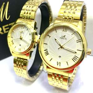 MIRETE ORIGINAL WATCH - Jam Tangan Couple Mirete Original Bahan Stainless Analog Tahan Air Tanggal Aktif Jarum Fosfor