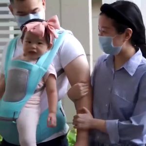 [CHÍNH HÃNG] Địu Ngồi Em Bé Đa Năng 4 Tư Thế Trợ Lực Thoáng Khí Bền và Nhẹ MOOIMOM Casual Hipseat Carrier H90502
