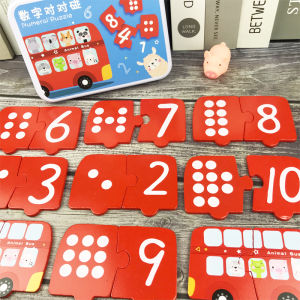 Đồ Chơi Giáo Dục Montessori Giúp Trẻ Nhận Biết Số Từ 1-10 Đồ Chơi Học Tập Mẫu Giáo Cho Bé Trai Và Bé Gái