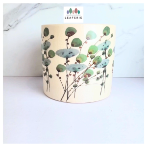 The Leaferie Nivara plant pots Ceramic flowerpot flowerpots flower pot planter planters