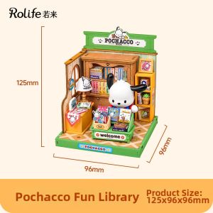 rolife | Cute Shop Manager Themed DIY Building Block Miniature Model For Girls