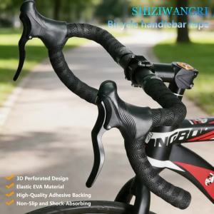 SHIZIWANGRI | 4 Colors Hollow-out Bicycle Handlebar Tape EVA Non-Slip Shockproof Multi-Purpose For Road Bike Badminton Fishing Rods