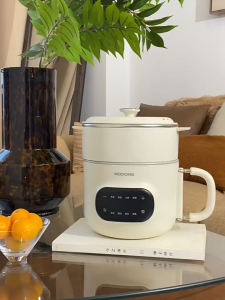 MODONG 2.5L Mini Rice Cooker Electric Non stick Inner Pot Multi functional Home Dormitory Electric Cooker With Steamer