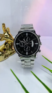 Jam Tangan Pria Bisnis Kasual Asli Tahan Air Premium Original Stainless Steel Titanium Tahan Karat Quartz Analog Formal New Model Terbaru Kalender Aktif Luminous Bercahaya Kaca Tebal Tahan Gores Aksesoris Arloji Mens Watches Fasion Import Trendy -JV9