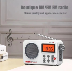 boutique Retro Radio Battery Operated FM AM SW World Receiver Radio Large lCD Display/Time/Alarm Clock Multi band Radio