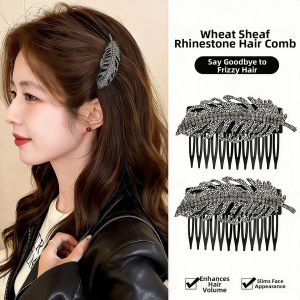 Luxurious Fashion Wheat Spike Hair Comb