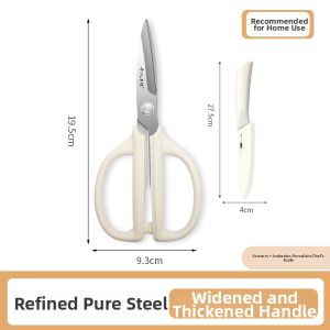 SHI BA ZI ZUO | Sharp Multifunctional Stainless Steel Scissors
