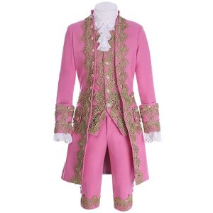 Bộ Trang Phục Cosplay Dành Cho Nam Giới Trưởng Thành Phong Cách Victoria - Áo Vest Áo Khoác Blazer Quần Cà Vạt Jabot Dành Cho Sân Khấu Nhà Hát