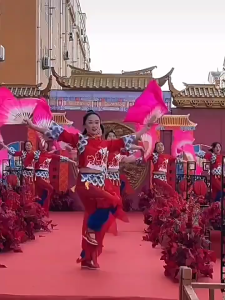 Kipas Menari / Kipas Rumbai / Kipas Lipat Tangan / Alat Tari Props