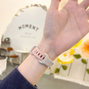 Uhada Butterfly Buckle Silicone Wristband for Xiaomi Band 8 pro Smart Fitness Watch Universal Womens Fashion Sporty Style Suitable for Autumn Winter