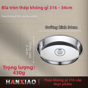 HANXIAO | Tấm Thép Không Gỉ 316L Chất Lượng Thực Phẩm