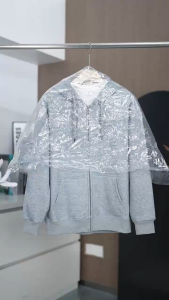 เสื้อสเวตเชิ้ตผู้ชายและผู้หญิงรุ่นใหม่ล่าสุด สไตล์ลำลองแบบฮู้ดคาร์ดิแกน แมตช์ง่ายที่สุดสำหรับคู่รัก เสื้อท็อปผ้าผสมคอตตอน-โพลีเอสเตอร์