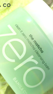BANILA CO Clean it Zero Matcha Cleansing Balm (100ml / 180ml) SG stock