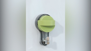 🇸🇬 ReadyStock - Reusable Vacuum Suction Cup Hooks For Wall Mounted Punch Free Strong Waterproof Shower Hooks Kitchen Bathroom Behind Door Clothes Towel Hooks