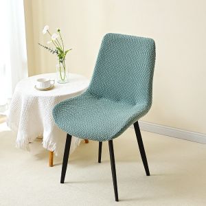 Áo Phủ Ghế Jacquard Co Giãn Bọc Ghế Ăn Không Tay Vịn Dành Cho Nhà Ở Khách Sạn Văn Phòng Tiệc Cưới Chất Liệu Spandex/Polyester