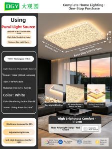 DGY | Italian Minimalist Water Pattern Luxury New Ceiling Light